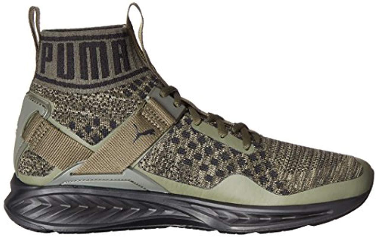 PUMA Ignite Evoknit Cross-trainer Shoe for Men | Lyst