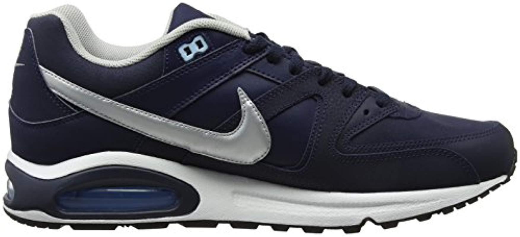 Nike Air Max Command Leather Sneakers in Blue for Men | Lyst UK