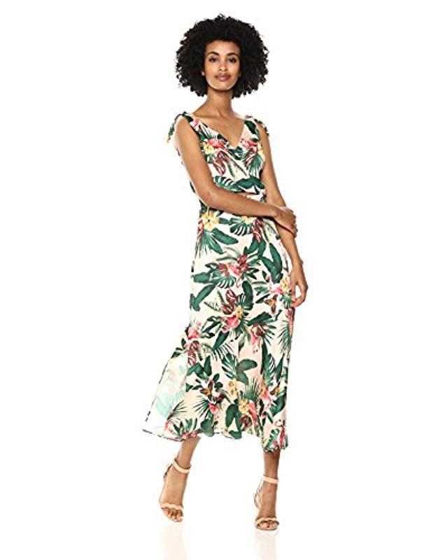 flamingo maxi dress