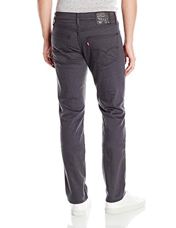 levi's 511 grey black 3d