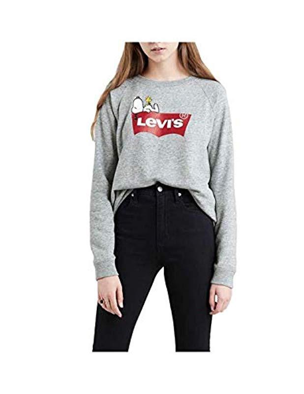 levi's snoopy jumper