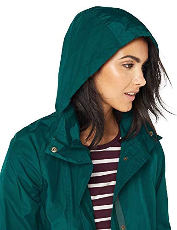 cole haan double face packable rain jacket