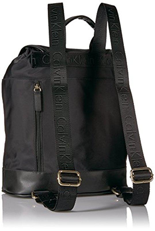 calvin klein nylon backpack