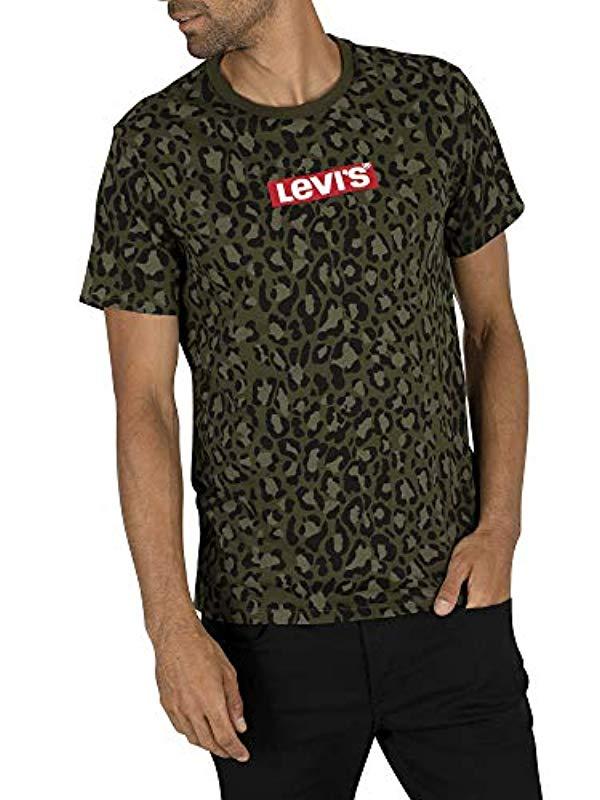 levi's camouflage t shirt