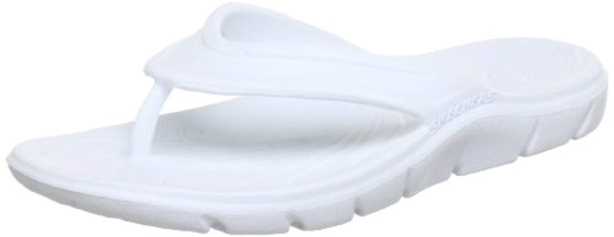 Skechers S Beaching-it Thong Sandals in White (w) (White) | Lyst UK