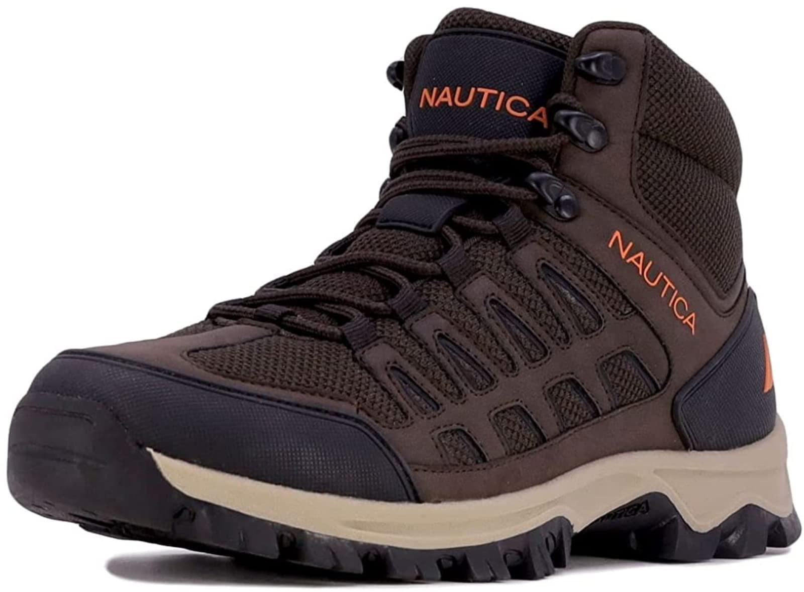 Nautica S Hiking Working Boots Ankle High Outdoor Trekking Shoes High Top  -Visto-Brown-7 in Schwarz für Herren | Lyst DE