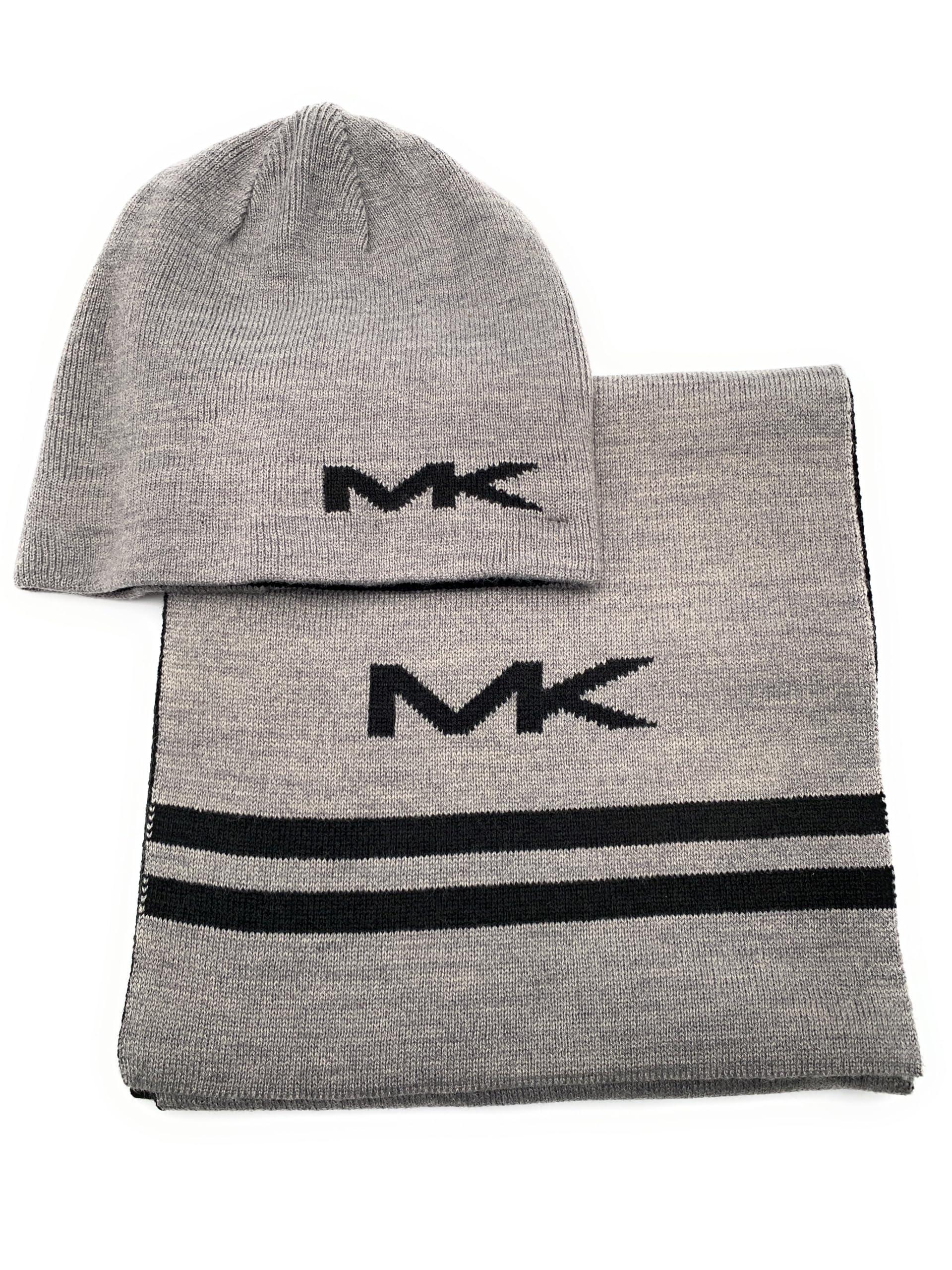 Michael kors mens hat and scarf hotsell