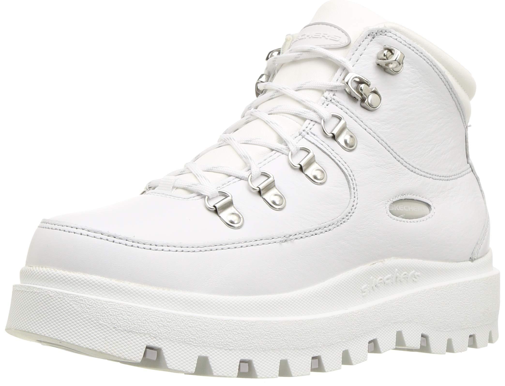 Skechers Shindigs-renegade Heart-Rugged Heritage-style 6-eye Leather Boot  Chukka in White | Lyst