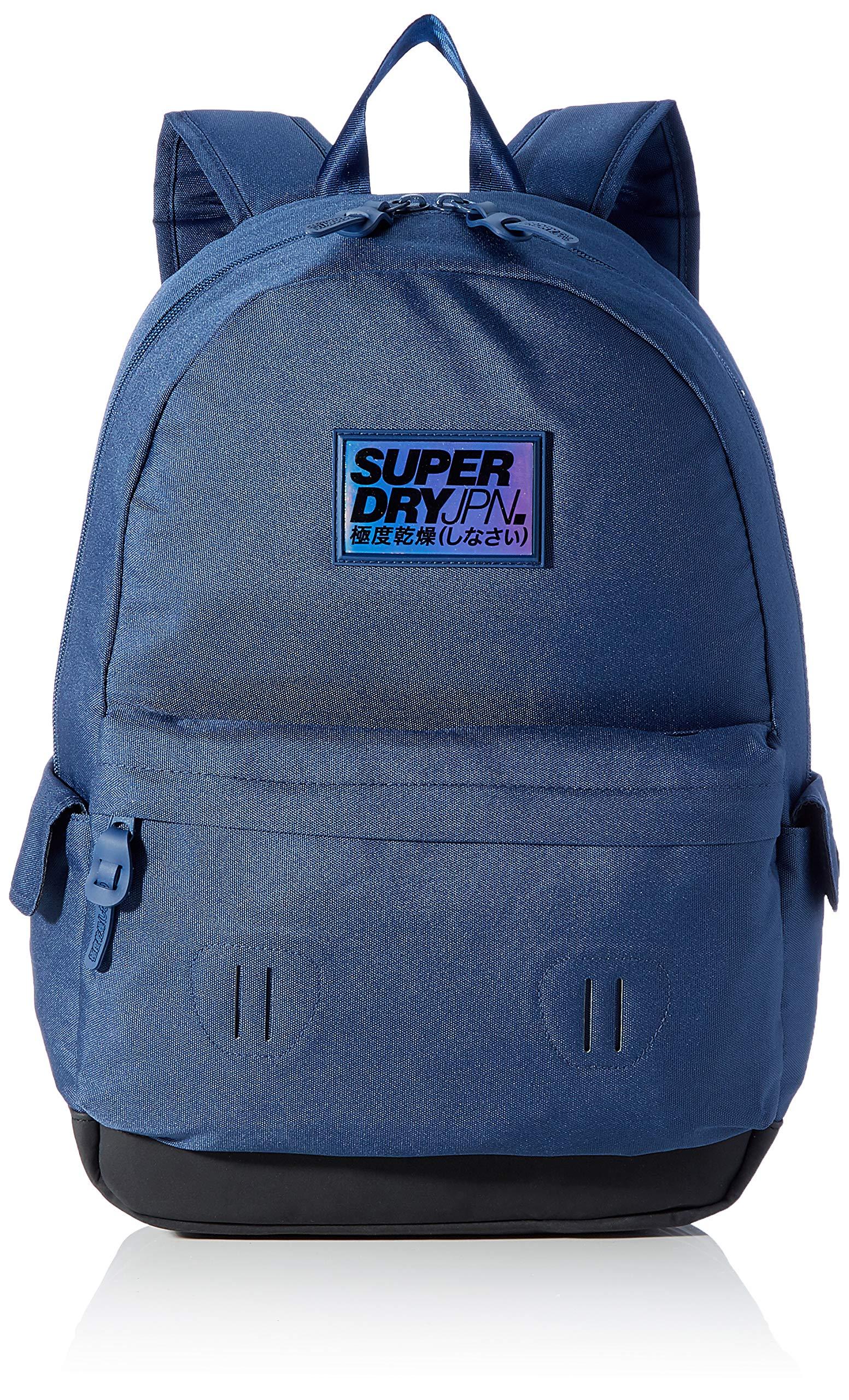 superdry backpack blue