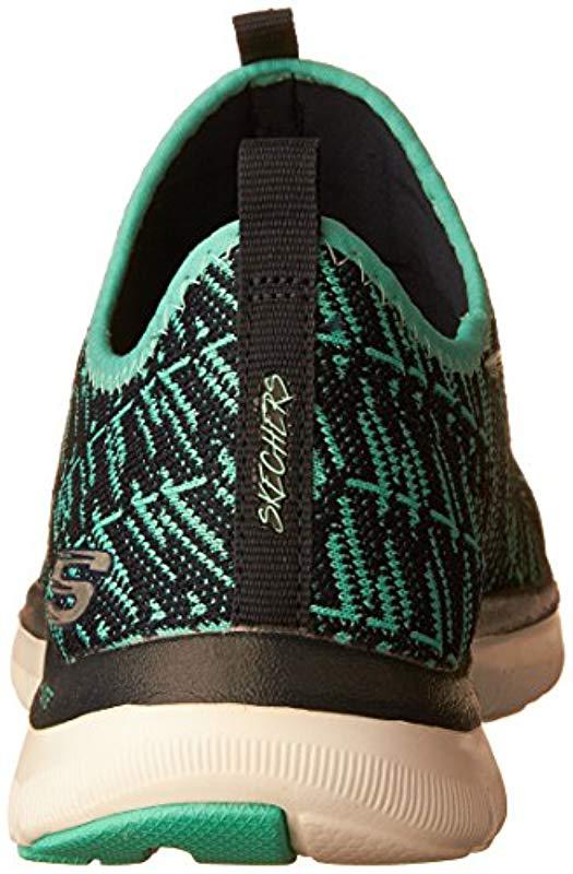 skechers flex appeal 2.0 mujer verdes