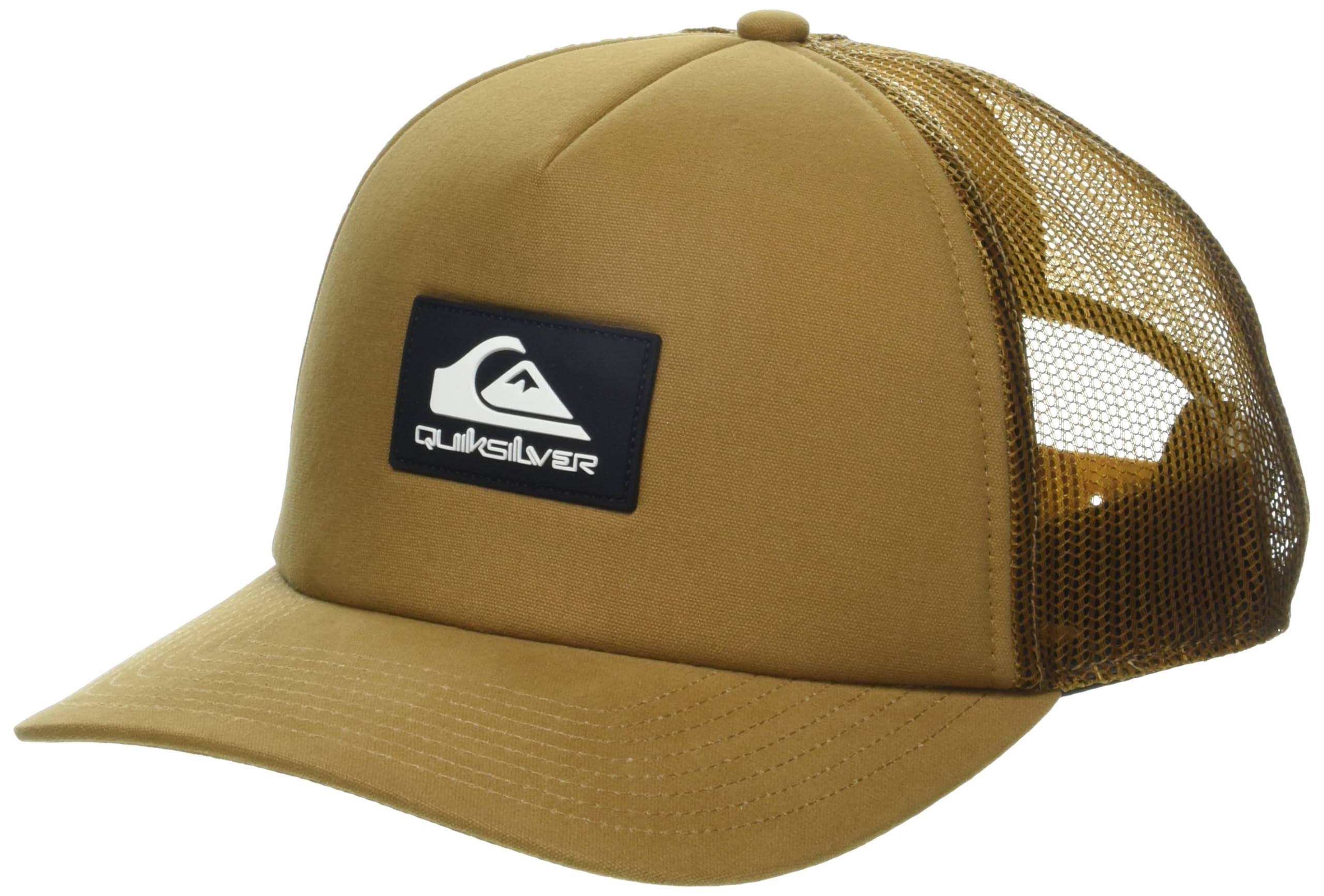 Quiksilver Omnipotent Snapback Trucker Hat in Green for Men | Lyst