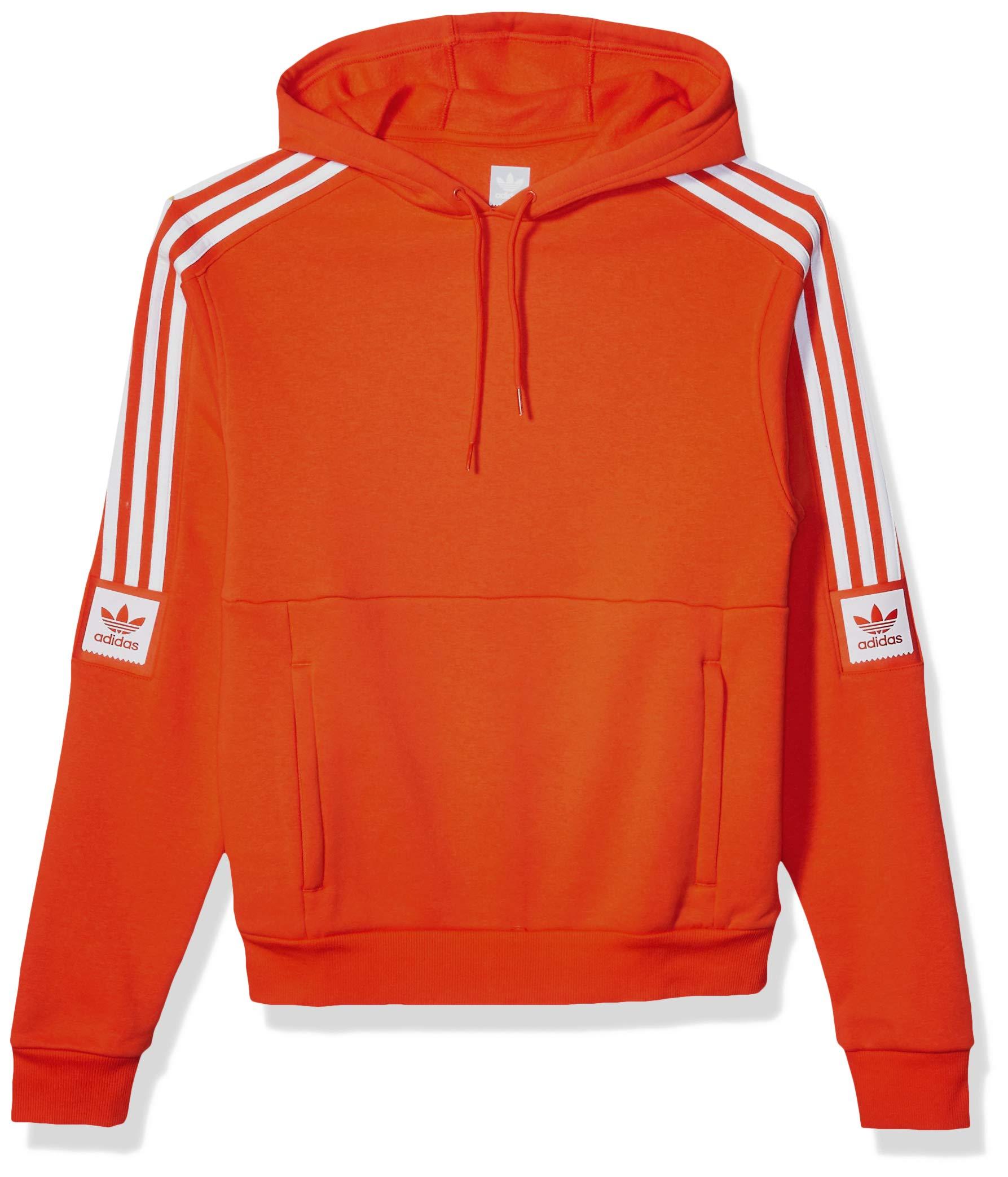 adidas Originals Skate Modular Fleece Sweatshirt in Orange for Men - Lyst