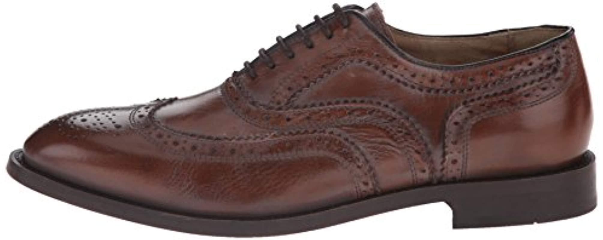 H by Hudson Leather Heyford Calf Oxford Shoe in Tan (Brown
