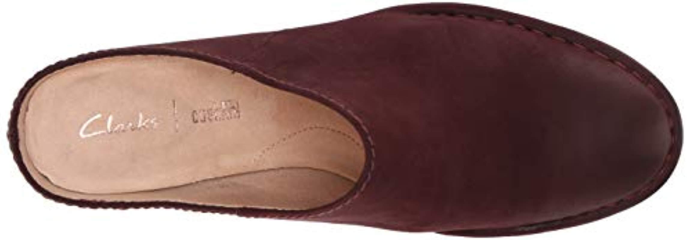 clarks spiced isla aubergine