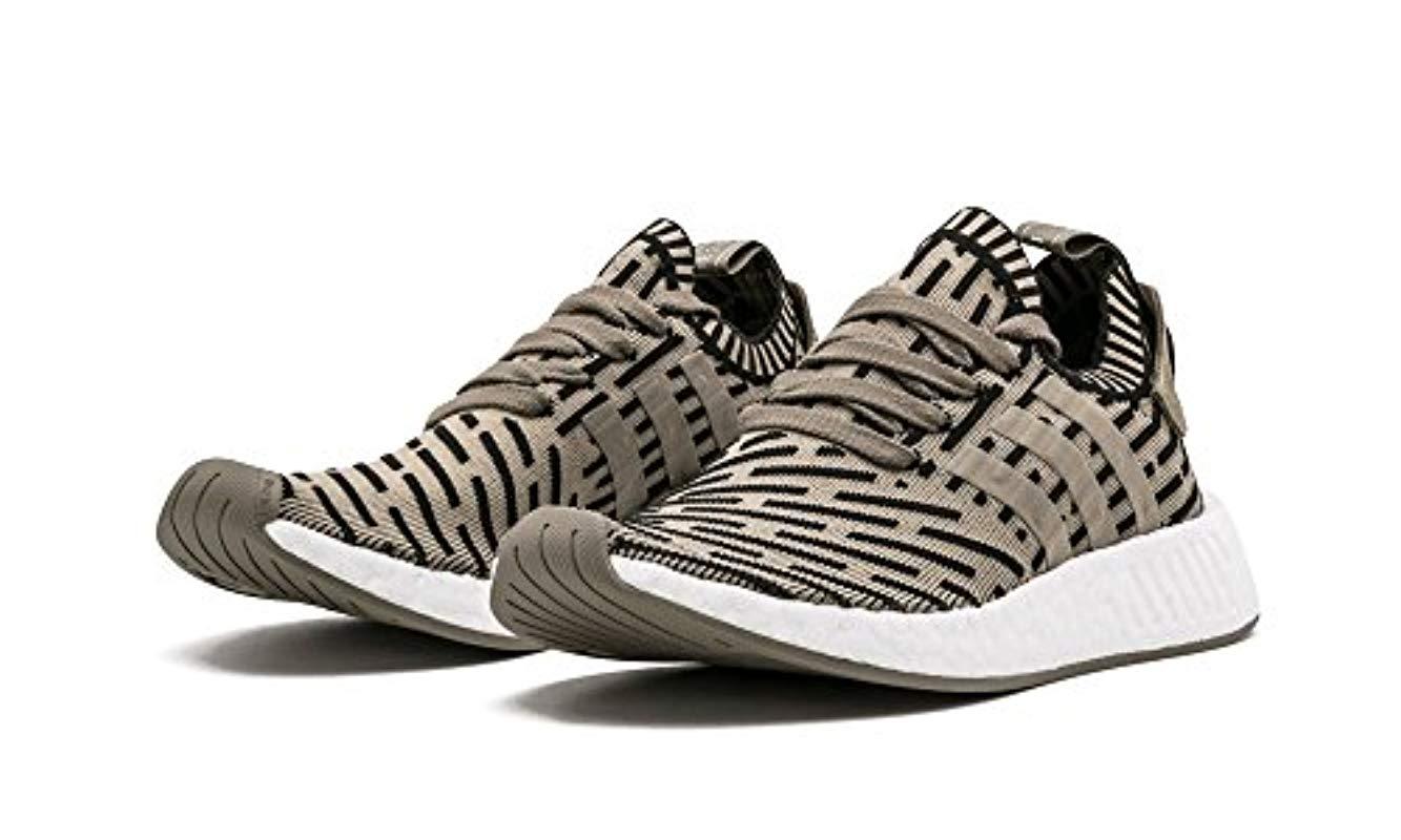 adidas Nmd R2 Primeknit S In Trace Cargo, 8.5 in Black for Men - Lyst