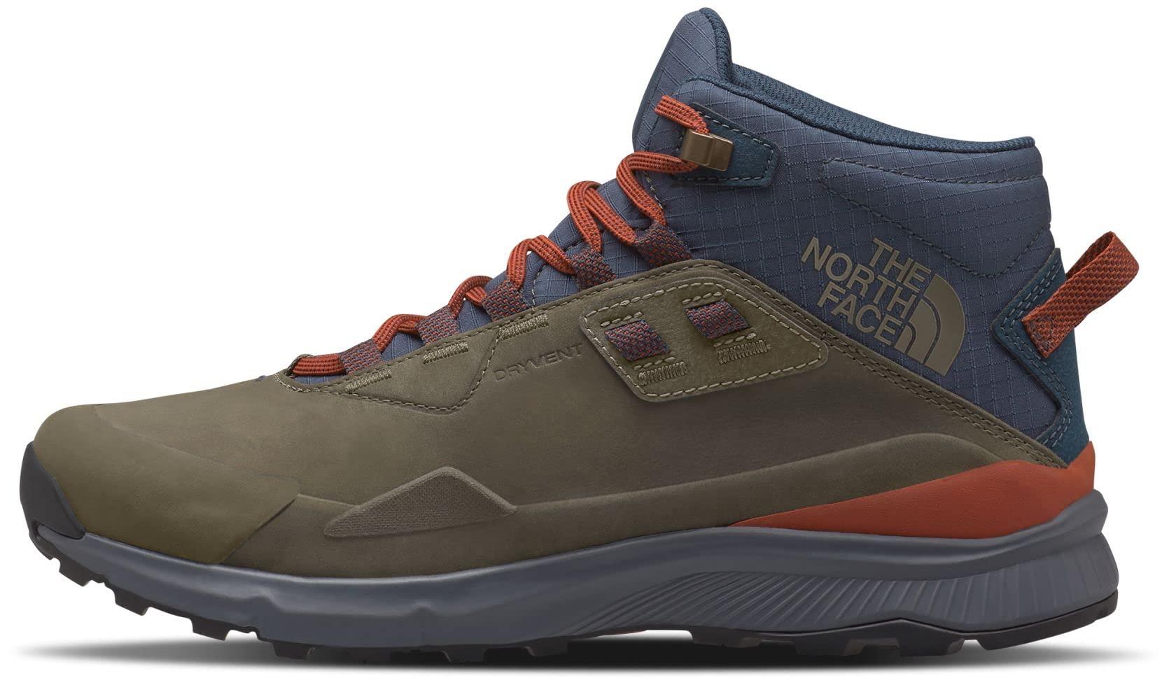 The North Face Cragstone Leather Mid Waterproof Hiking Boot in Black