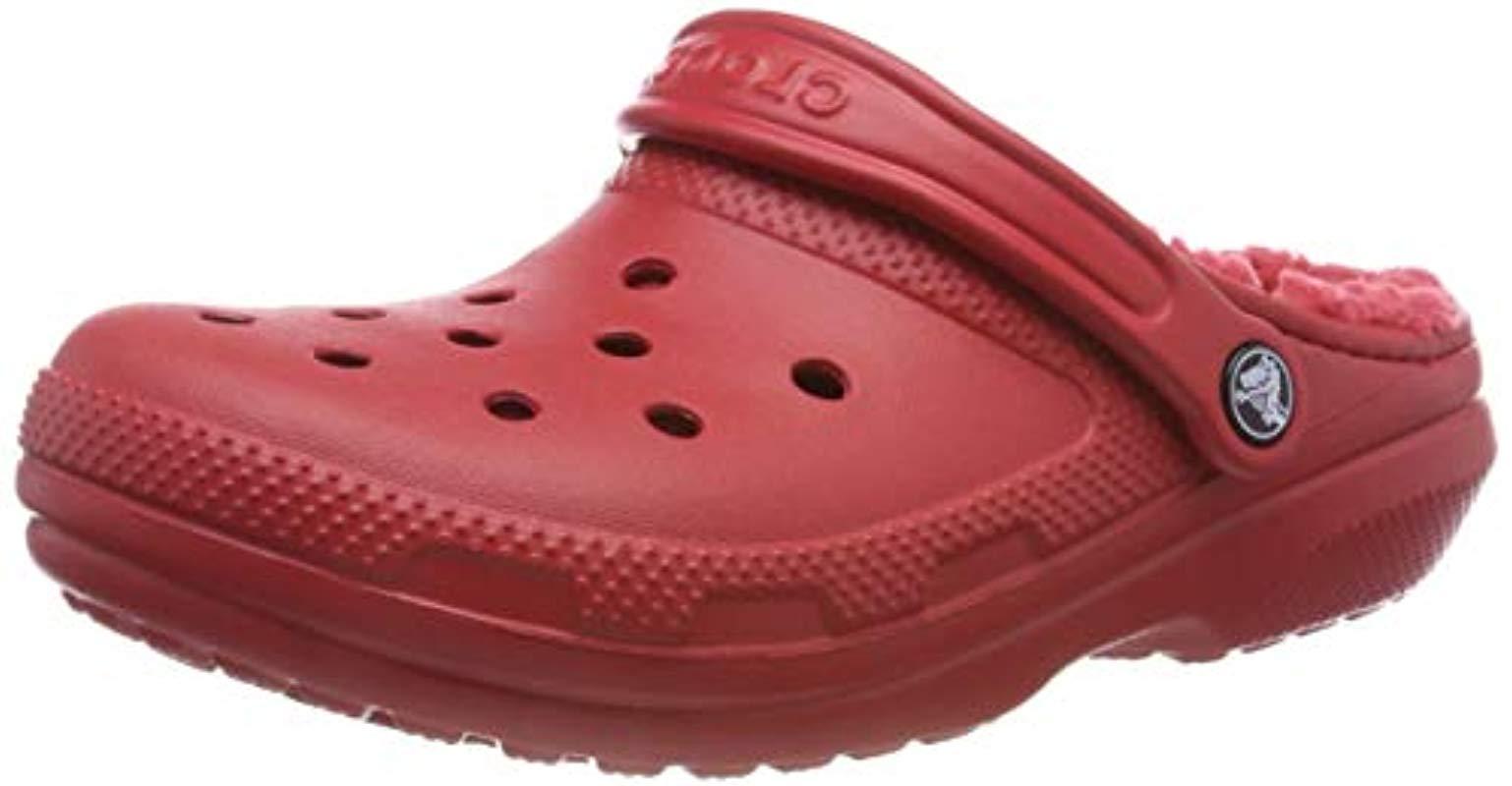 red crocs womens 7