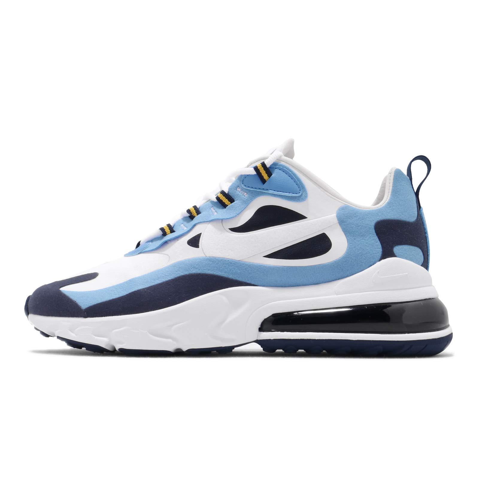 Nike Rubber Air Max 270 React in White White Midnight Navy (Blue) for Men -  Save 45% - Lyst