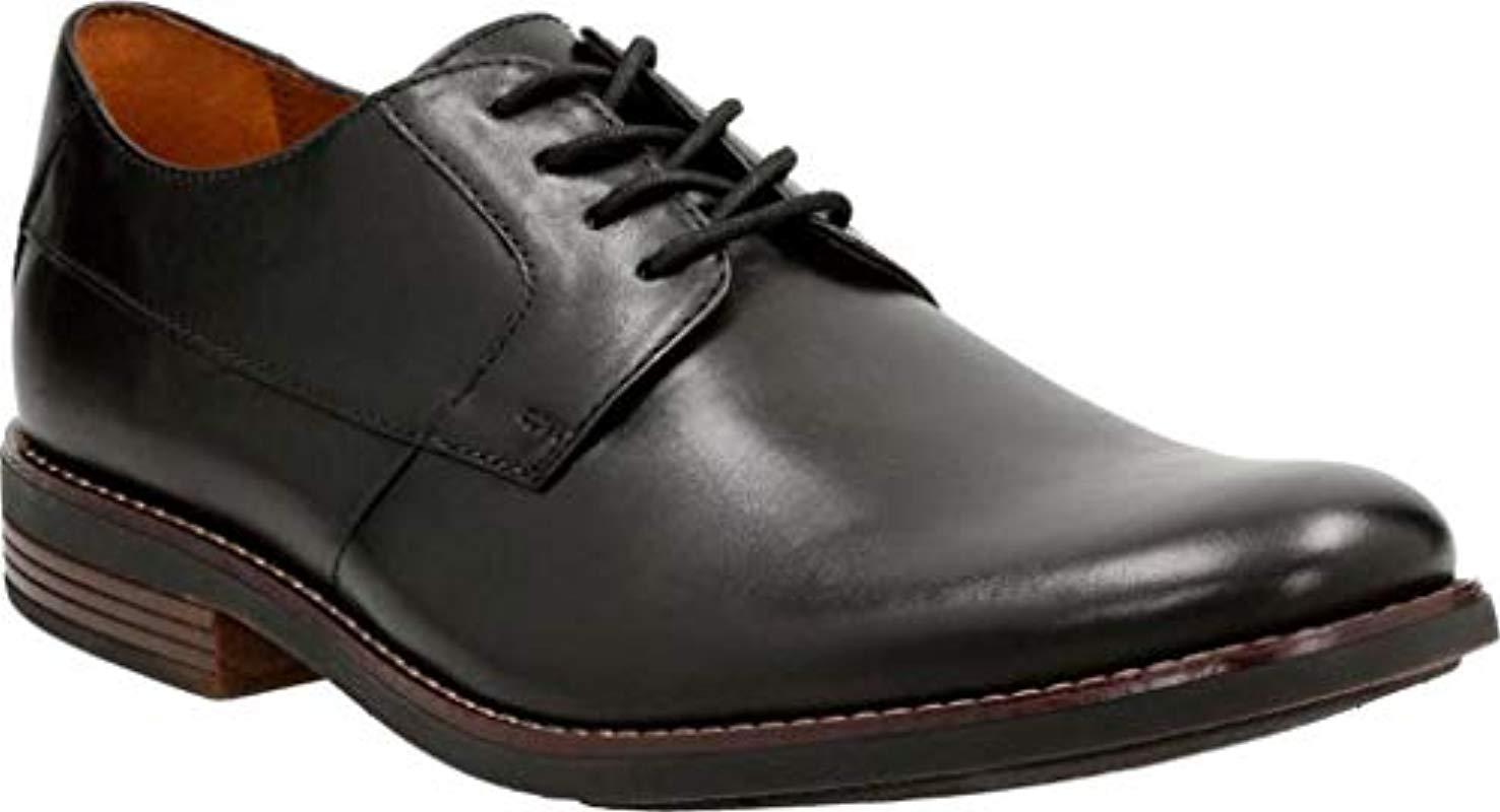 clarks men's becken plain derbys