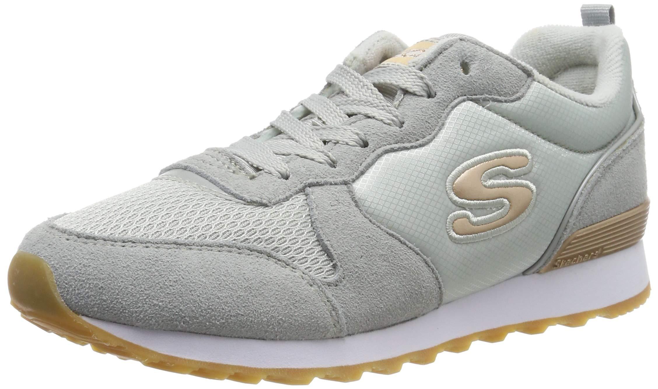 Schoenen voor voor Skechers Lage Sneakers 85goldn Gurl in het Groen Dames  Schoenen voor voor Sneakers voor Lage sneakers Bespaar 15% allware.com.br