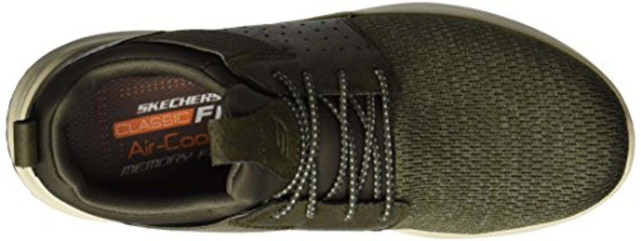zapatos skechers classica olive