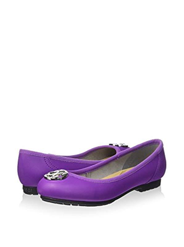 purple ballet flats womens shoes