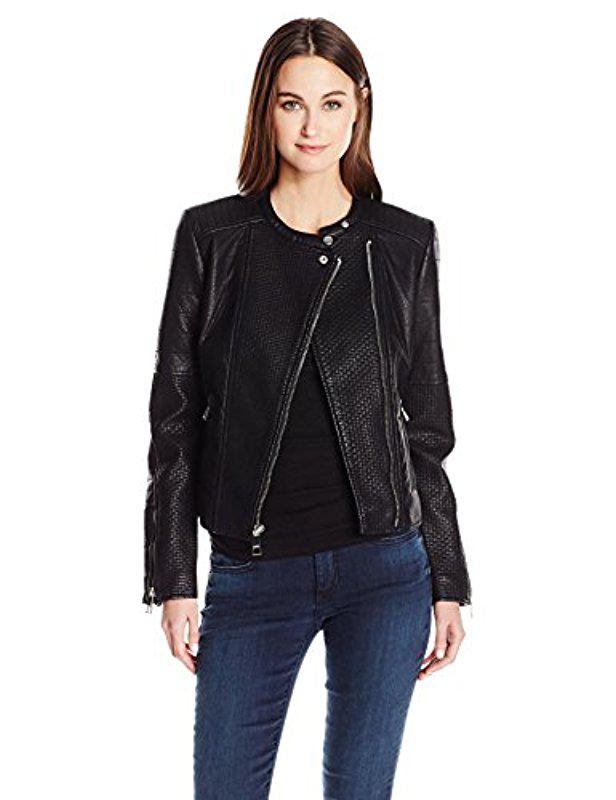 Guess Black Jazmin Saint Moto Jacket
