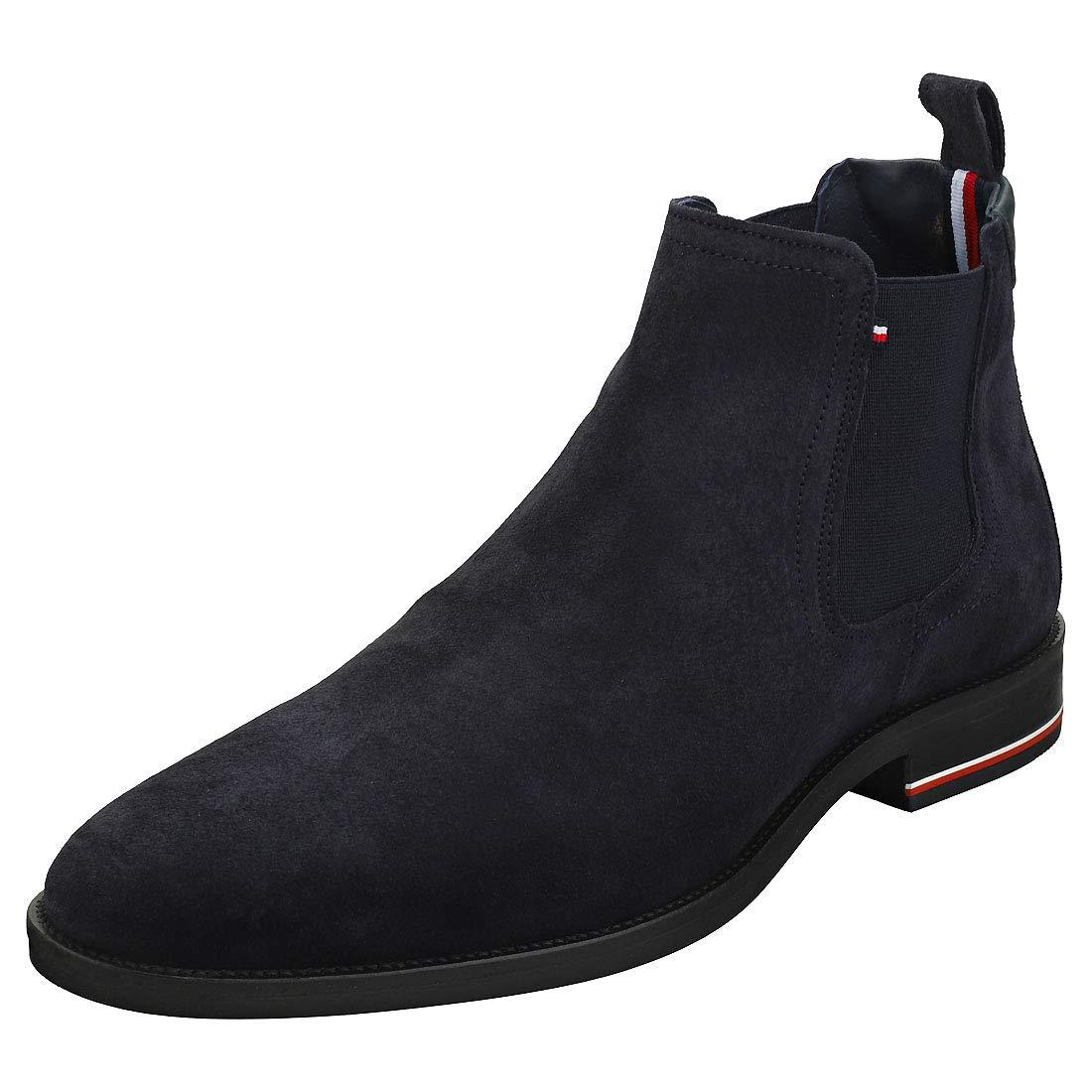 signature hilfiger suede chelsea