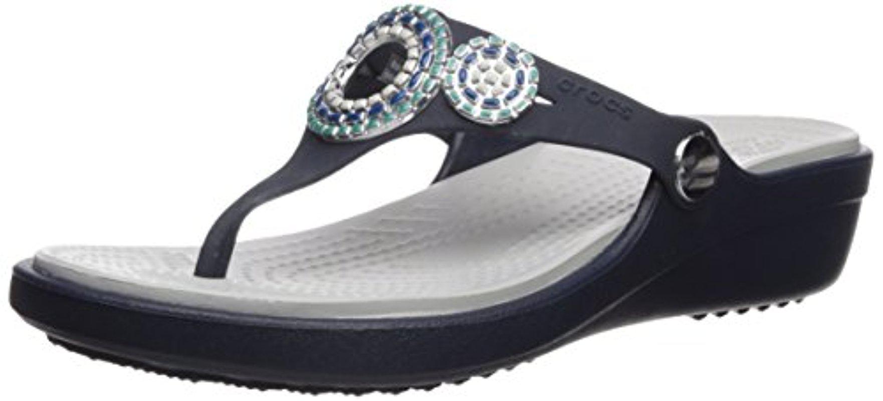 crocs sanrah diamante