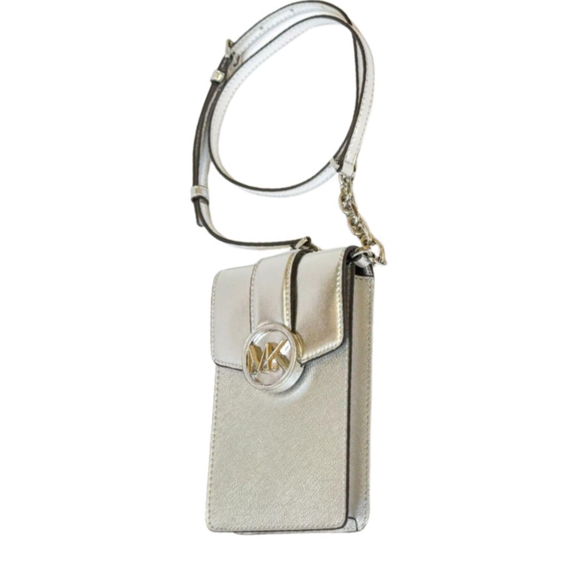 Michael kors 2024 crossbody bag silver