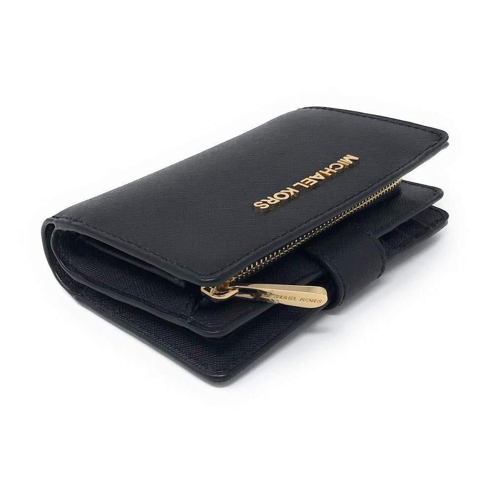 Michael Kors Leder Schwarz - Leder - MK Logo gold - 3x8x13cm - JET SET  TRAVEL in Schwarz | Lyst DE