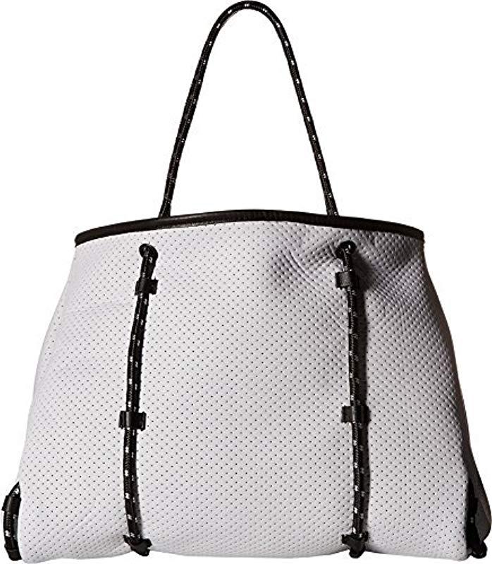 Steve Madden Lana Lightweight Flexible Multipurpose Neoprene Tote Bag