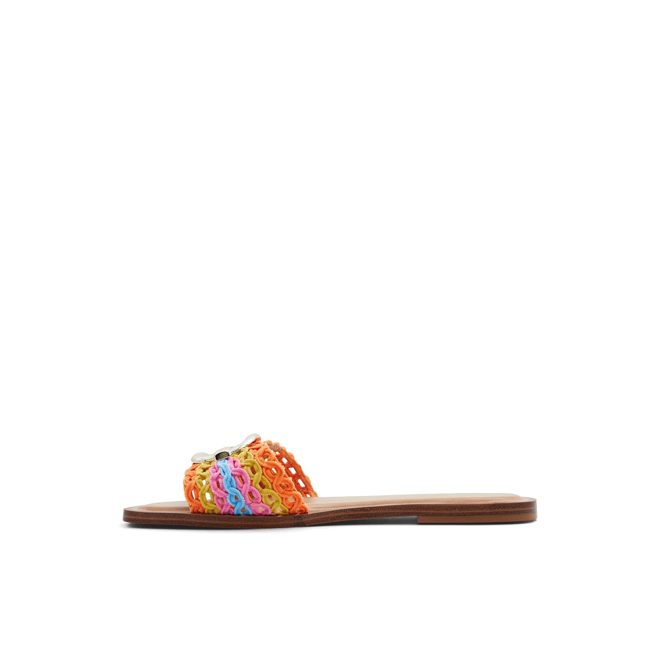 ALDO Glaeswen Slide Sandal in Brown | Lyst