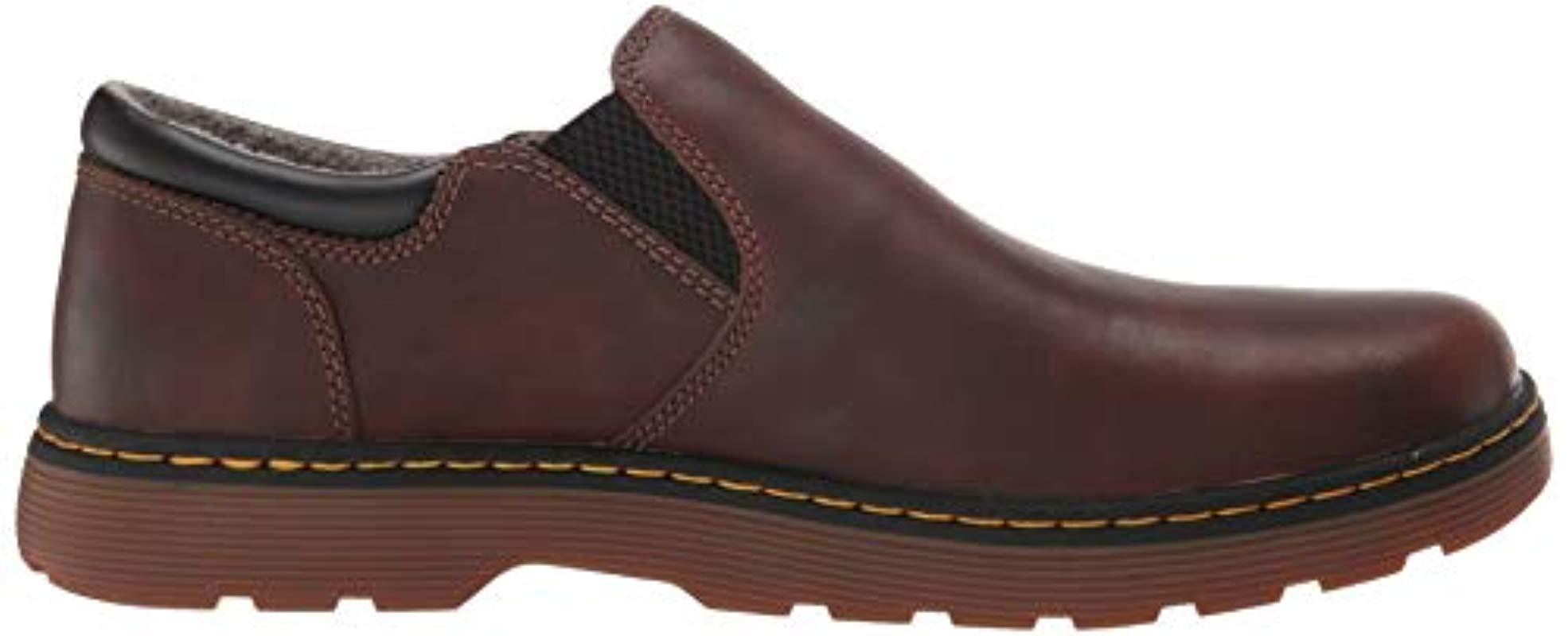 Martens Tipton Slip On Shoe in Brown for Men | Lyst