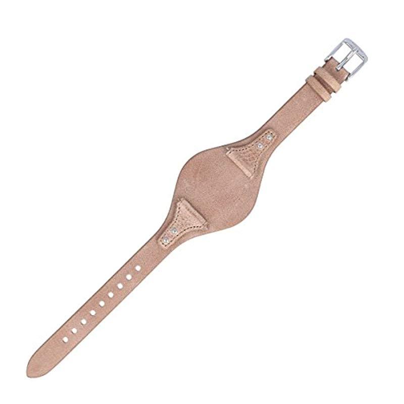 ES-3625 | LB-ES3625 Bracelet de montre en cuir Marron 18 mm en Cuir Fossil  - Lyst