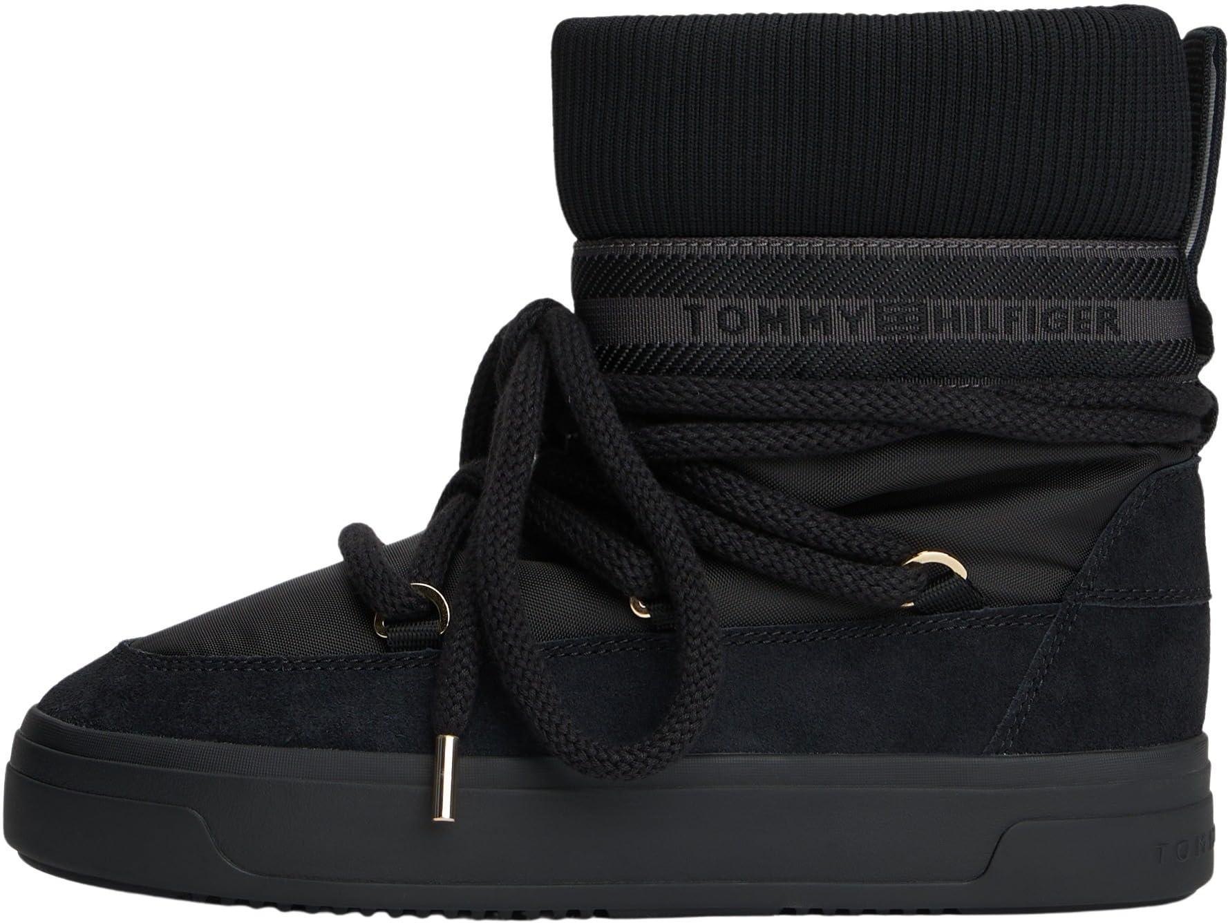 Tommy Hilfiger 's Warm Water Repellent Logo Tape Ankle Boots in