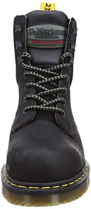 Dr. Martens Leather Unisex Adults' Hyten S1p Safety Shoes in Black for Men  | Lyst UK