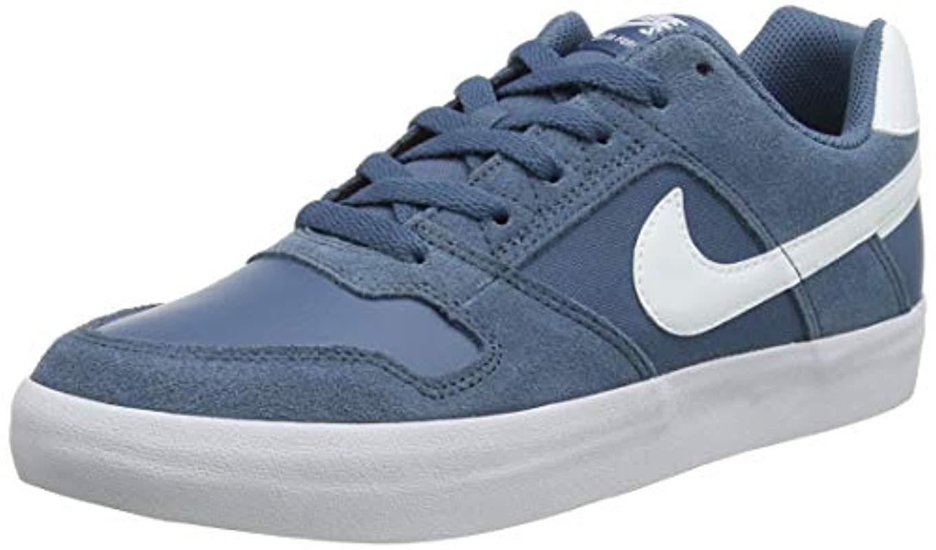 Nike Sb Delta Force Vulc Skateboarding Shoes in Blue for Men | Lyst UK