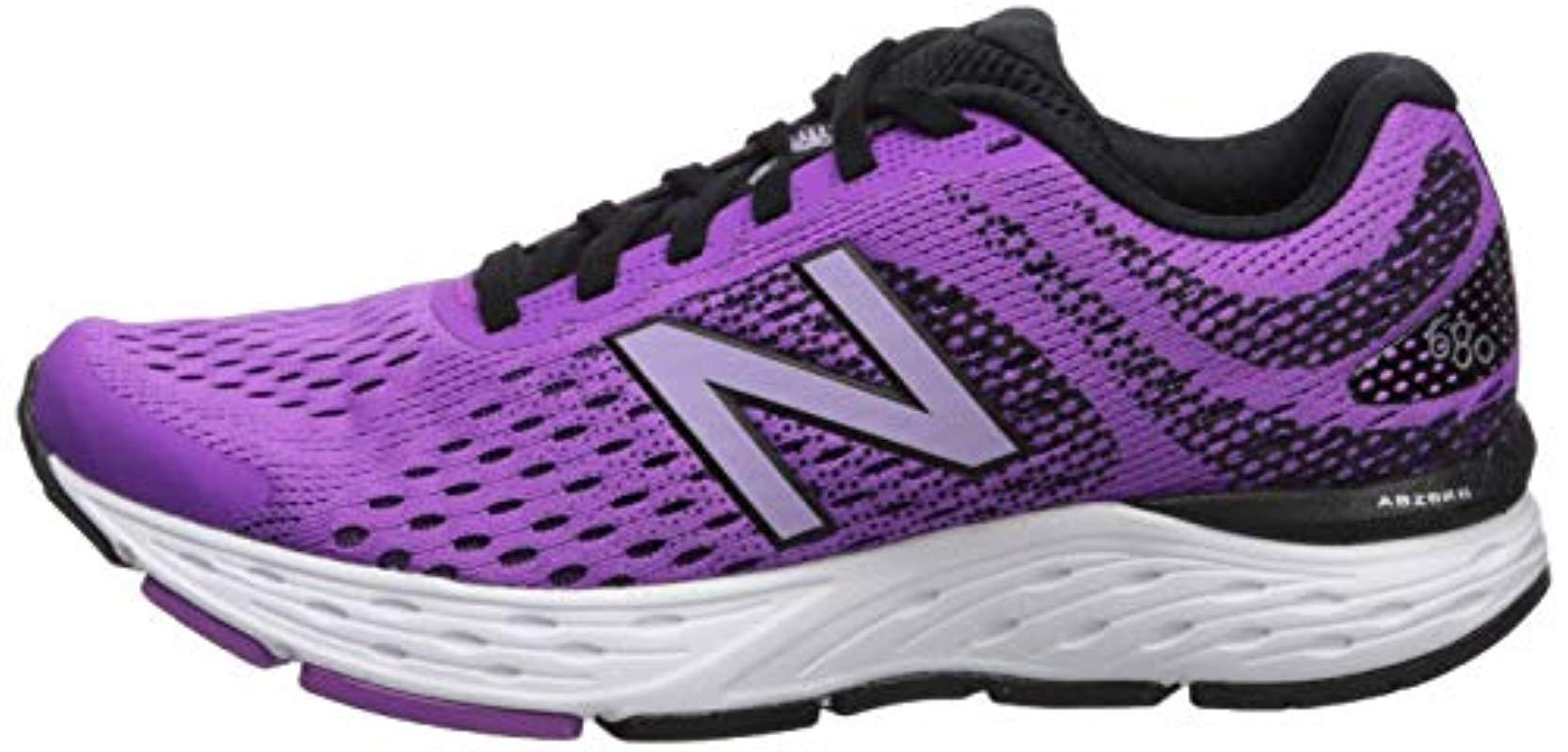 New Balance 680v6 Cushioning Running Shoe in Purple - Lyst