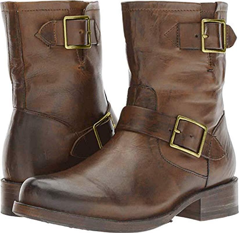 vicky engineer leather boot