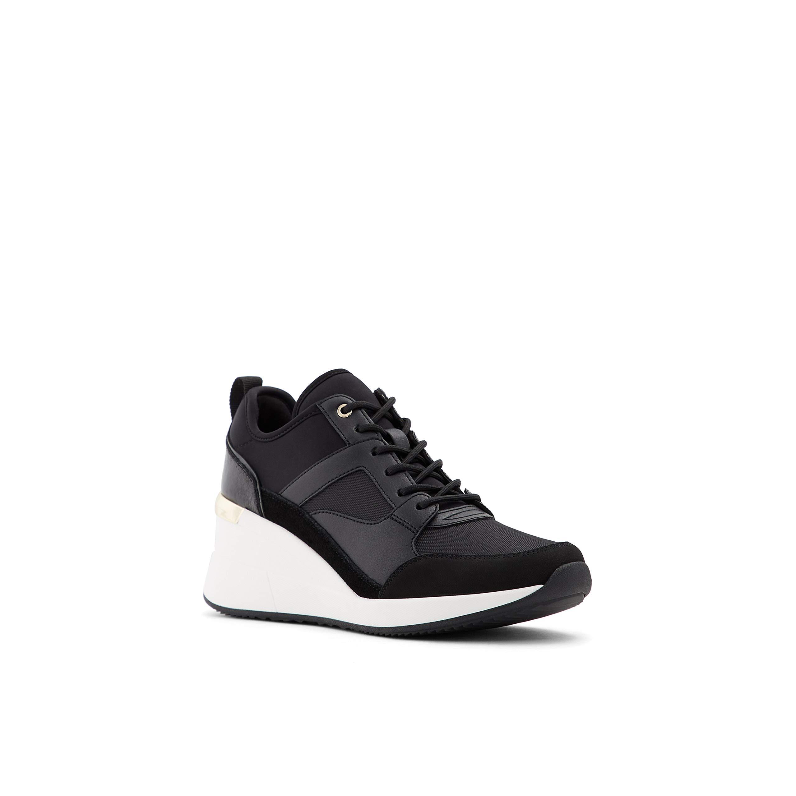 ALDO Synthetic Thrundra Platform Wedge Sneaker in White (Black) - Save 29%  - Lyst