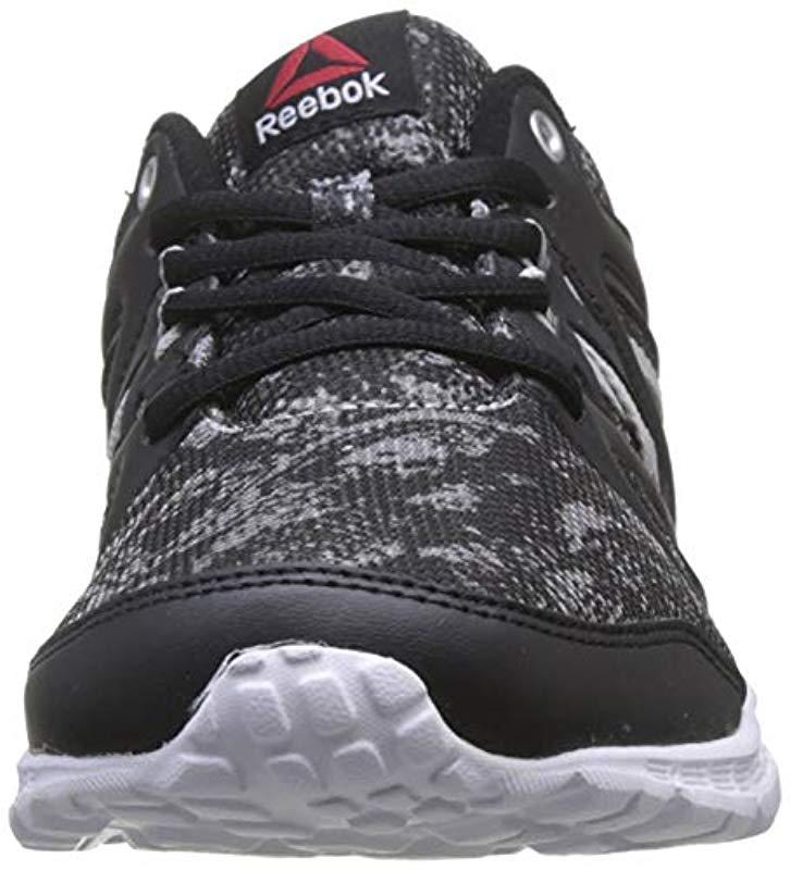 reebok black sports shoes
