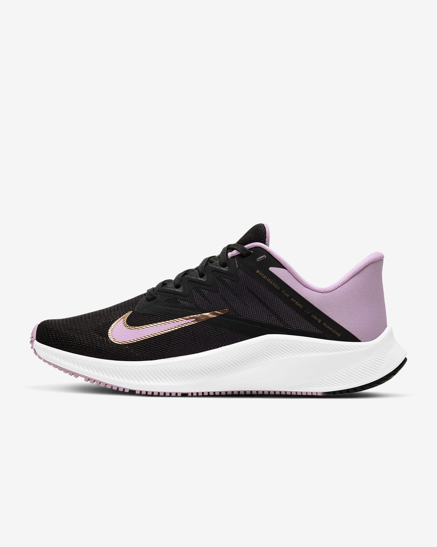 Nike S Quest 3 Running Trainers Cd0232 Sneakers Shoes in Black Pink (Black)  - Save 44% | Lyst UK