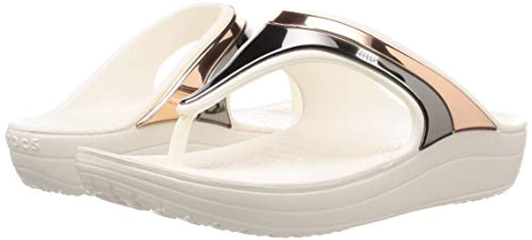 crocs sloane metal block