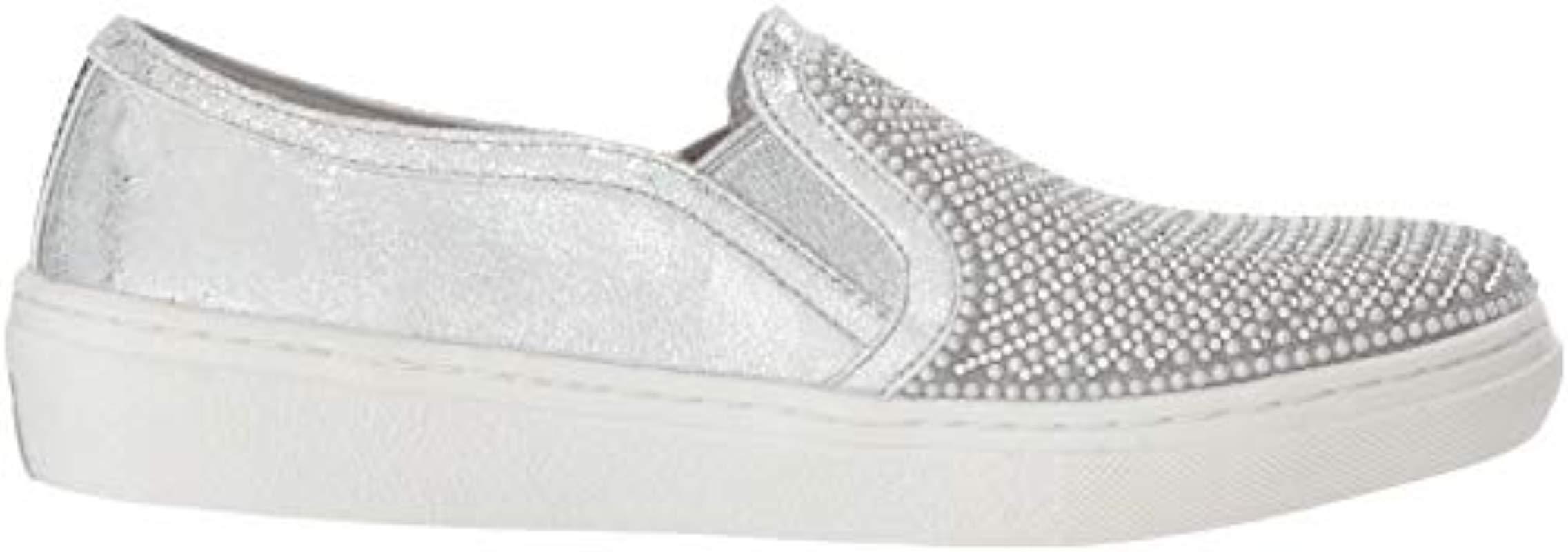 slip on rhinestone sneakers
