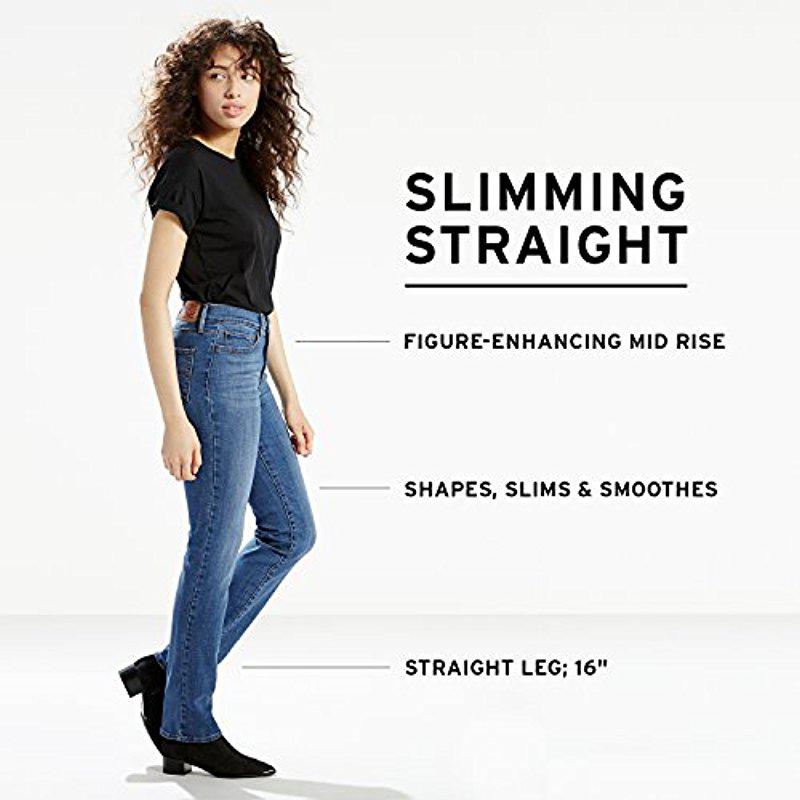 slimming straight levi's