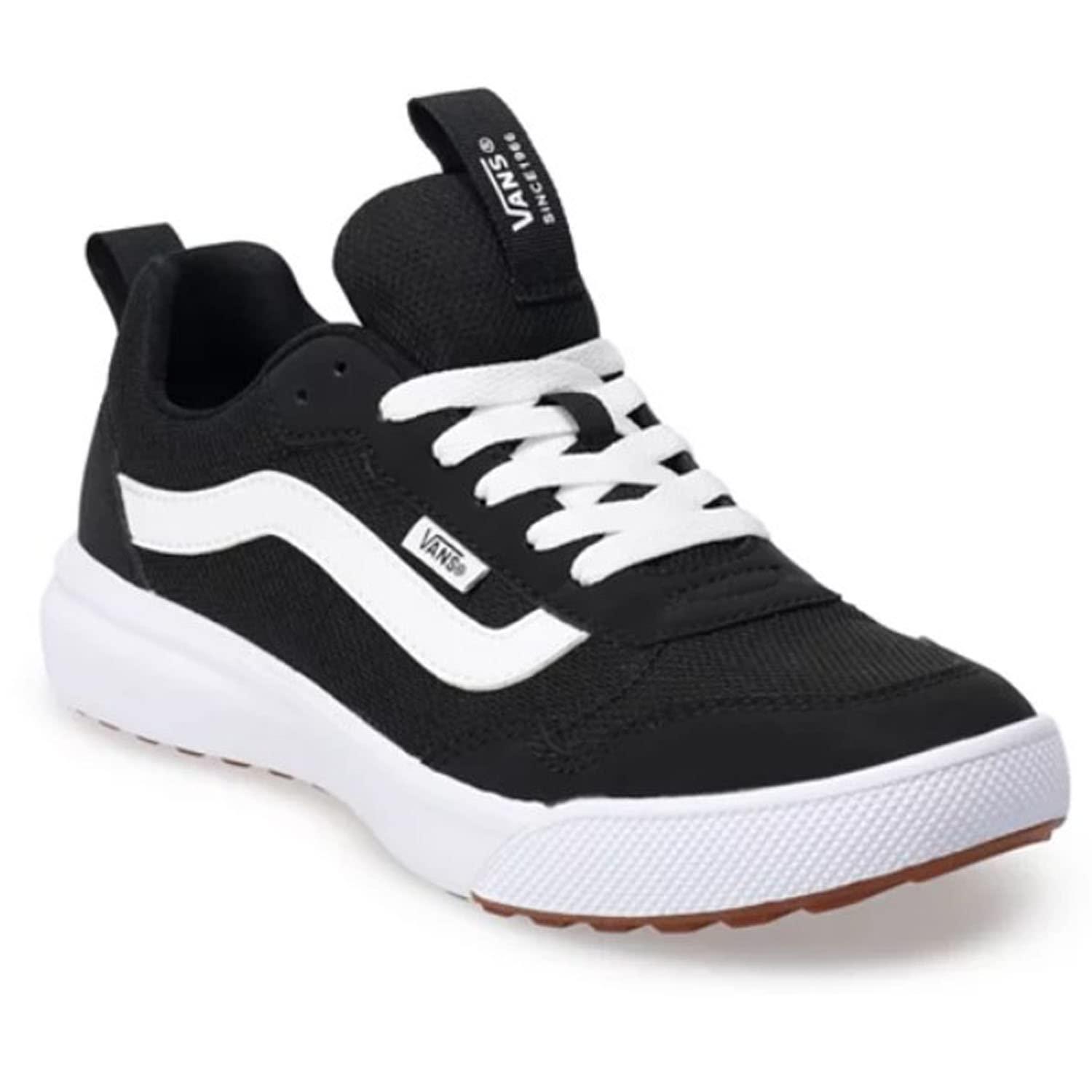 Vans Range Exp Lace Up Style Mesh True White in Black Lyst UK