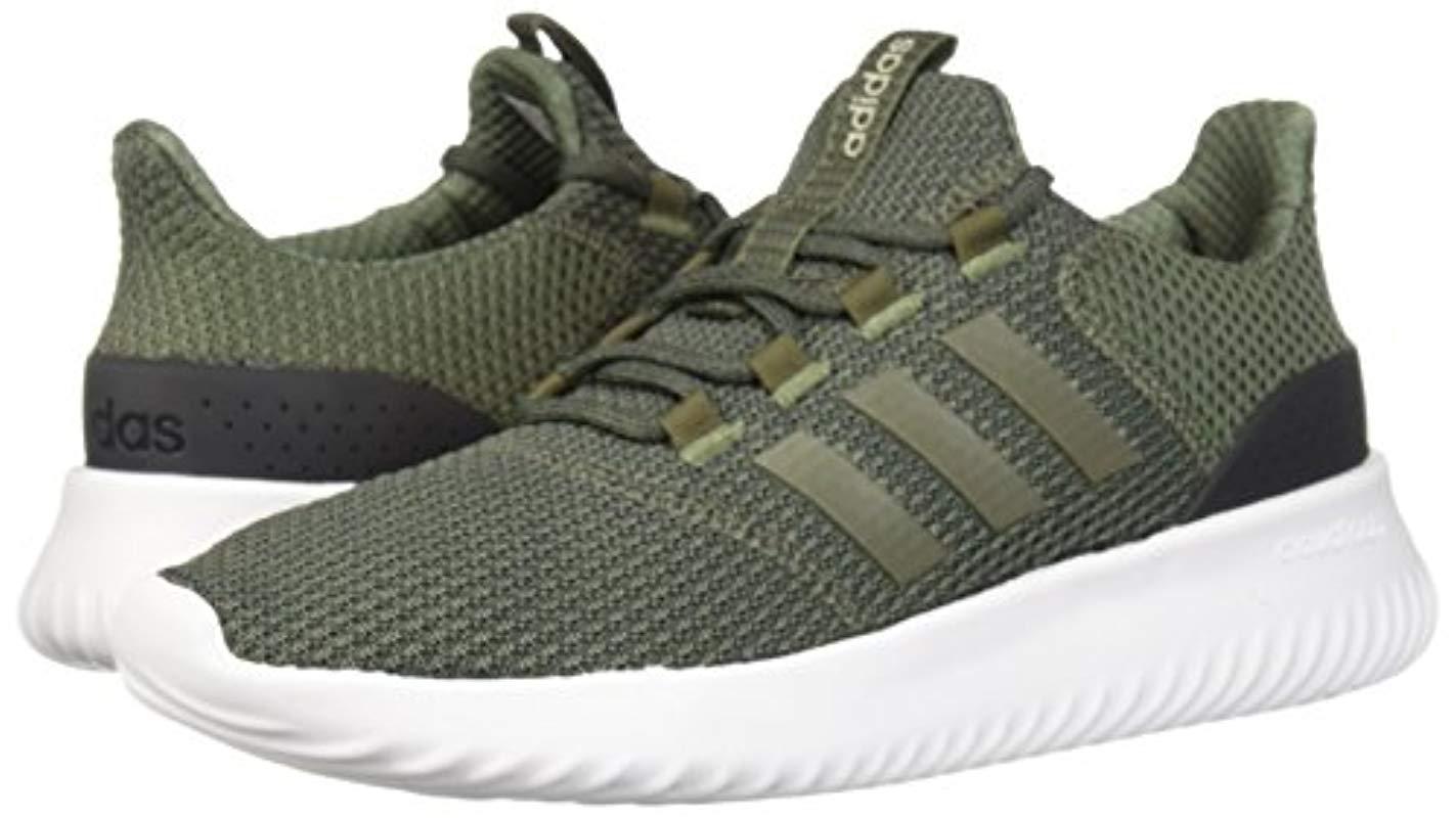 adidas Cloudfoam Ultimate Running Shoe in Green for Men - Lyst