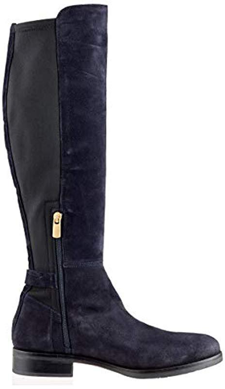 tommy hilfiger th buckle high boot