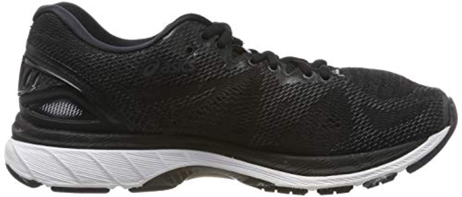 asics nimbus 20 black black carbon